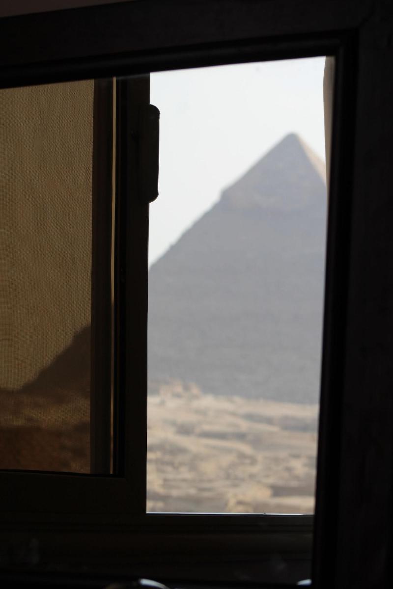 Amon Holiday Pyramids Inn Kafret el-Gabal Buitenkant foto