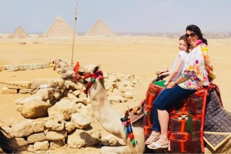Amon Holiday Pyramids Inn Kafret el-Gabal Buitenkant foto