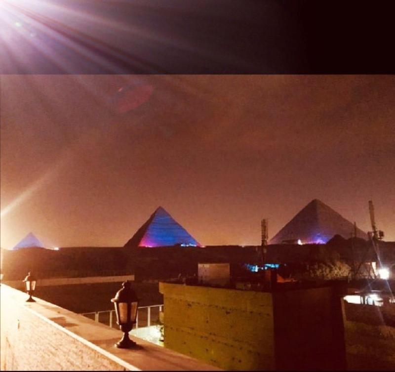 Amon Holiday Pyramids Inn Kafret el-Gabal Buitenkant foto