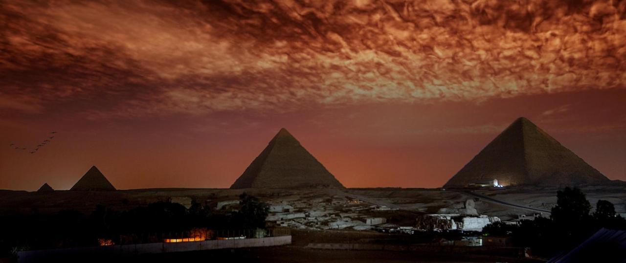 Amon Holiday Pyramids Inn Kafret el-Gabal Buitenkant foto