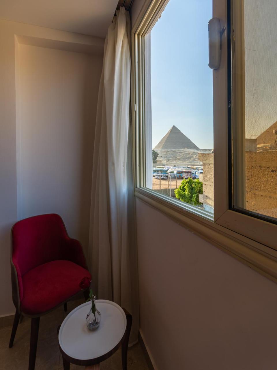 Amon Holiday Pyramids Inn Kafret el-Gabal Buitenkant foto